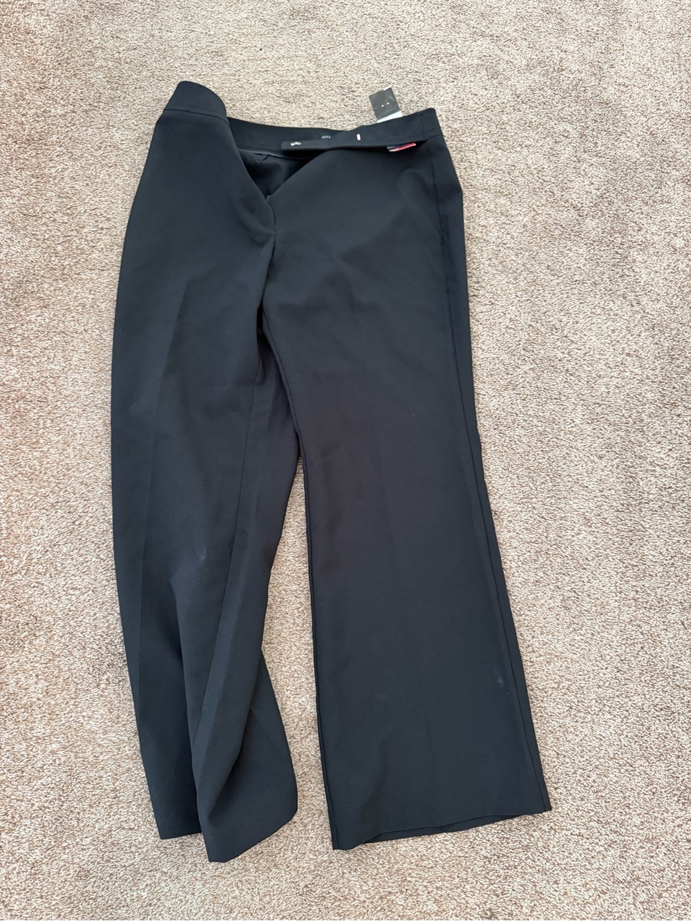 City Studio Black Tailored Dress Pants